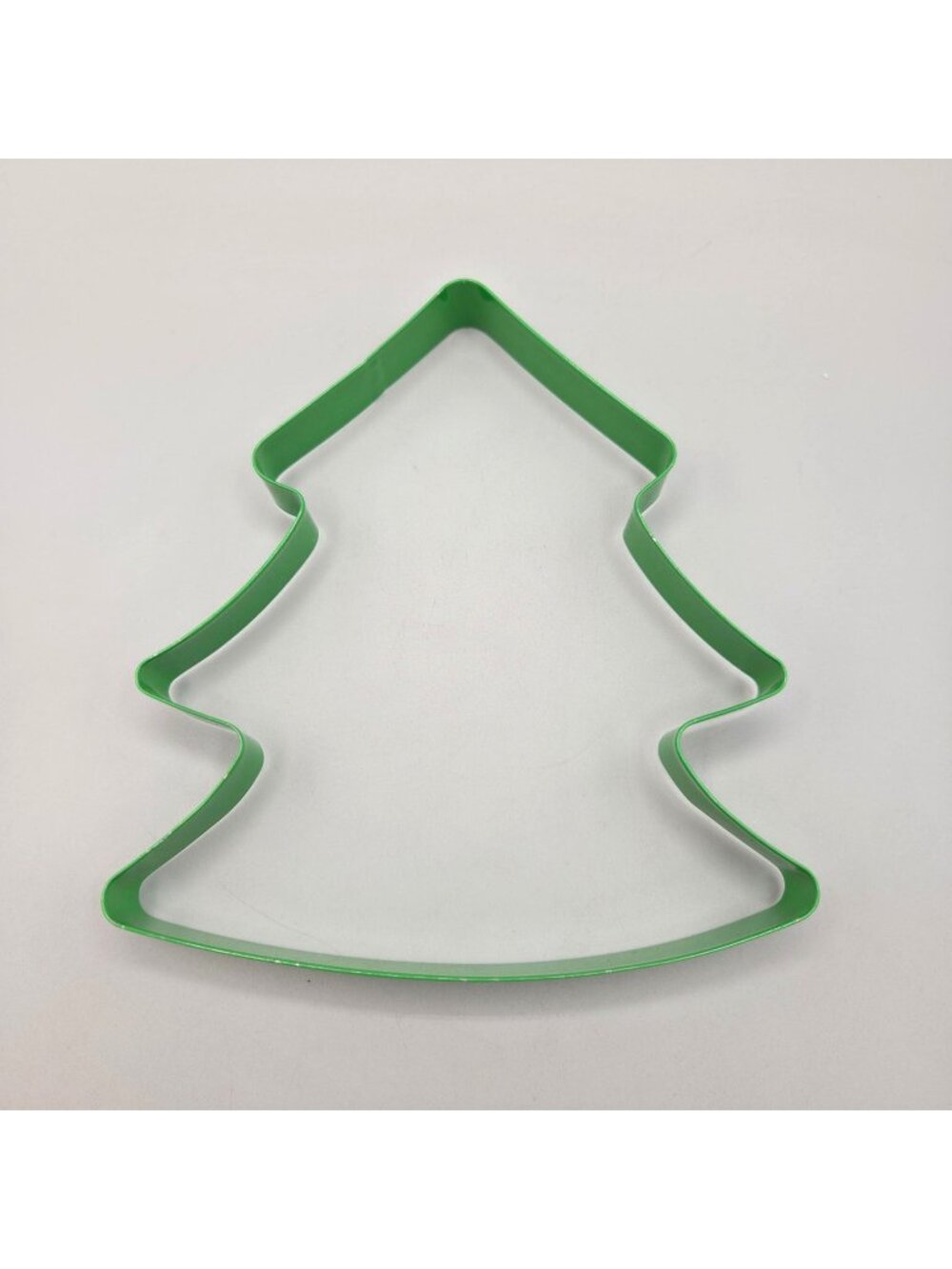 Jumbo Christmas Tree Cookie Cutter Green Metal Dough Cutter Holiday Baking